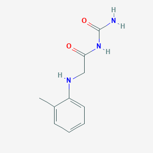 molecular formula C10H13N3O2 B15533804 n-Carbamoyl-2-(o-tolylamino)acetamide 
