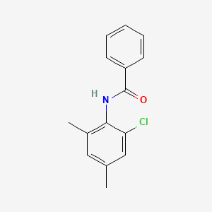 molecular formula C15H14ClNO B15534292 N-(2-chloro-4,6-dimethylphenyl)benzamide 