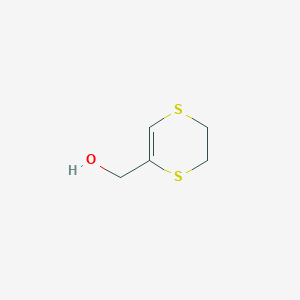 molecular formula C5H8OS2 B15534693 (5,6-Dihydro-1,4-dithiin-2-yl)methanol 