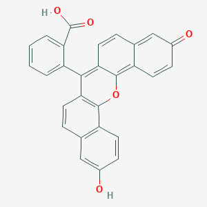 molecular formula C28H16O5 B155354 Naphthofluorescein CAS No. 61419-02-1