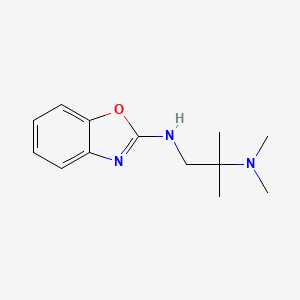 molecular formula C13H19N3O B15535971 n1-(Benzo[d]oxazol-2-yl)-n2,n2,2-trimethylpropane-1,2-diamine 