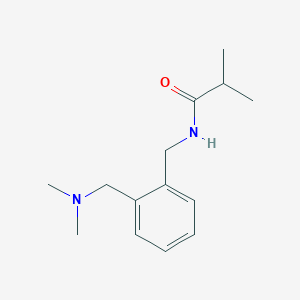 molecular formula C14H22N2O B15535998 n-(2-((Dimethylamino)methyl)benzyl)isobutyramide 