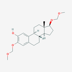 molecular formula C22H32O5 B015536 2-Hydroxy-3,17|A-O-bis(methoxymethyl)estradiol CAS No. 217792-89-7