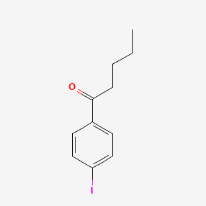 molecular formula C11H13IO B15536018 1-(4-Iodophenyl)pentan-1-one 