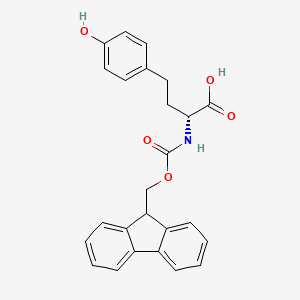 molecular formula C25H23NO5 B15536600 Fmoc-D-HomoTyr-OH 