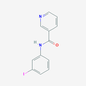 molecular formula C12H9IN2O B15536630 n-(3-Iodophenyl)nicotinamide 