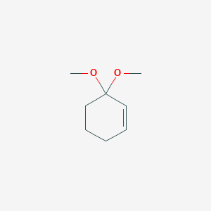 molecular formula C8H14O2 B155369 2-Cyclohexen-1-one dimethylketal CAS No. 1728-18-3