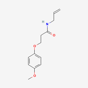 molecular formula C13H17NO3 B15536993 n-Allyl-3-(4-methoxyphenoxy)propanamide 