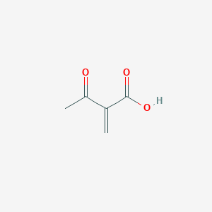 molecular formula C5H6O3 B15537106 trans-Acetylacrylic acid 