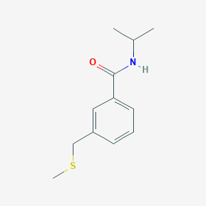 molecular formula C12H17NOS B15537458 n-Isopropyl-3-((methylthio)methyl)benzamide 