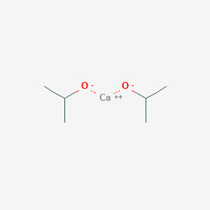 molecular formula C6H14CaO2 B155380 丙酸-2-钙 CAS No. 15571-51-4