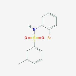 molecular formula C13H12BrNO2S B15538019 N-(2-bromophenyl)-3-methylbenzenesulfonamide 