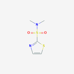 molecular formula C5H8N2O2S2 B15538172 N,N-dimethyl-1,3-thiazole-2-sulfonamide 