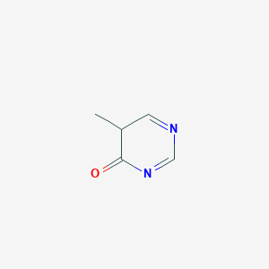 molecular formula C5H6N2O B15538269 5-Methylpyrimidin-4(5H)-one 