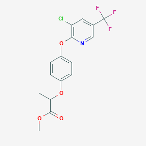 molecular formula C16H13ClF3NO4 B155383 Haloxyfop-methyl CAS No. 69806-40-2