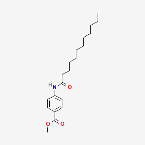 molecular formula C20H31NO3 B15538499 Methyl 4-(dodecanoylamino)benzoate 