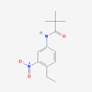 molecular formula C13H18N2O3 B15538698 n-(4-Ethyl-3-nitrophenyl)pivalamide 