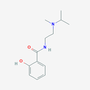 molecular formula C13H20N2O2 B15538790 2-Hydroxy-N-(2-(isopropyl(methyl)amino)ethyl)benzamide 