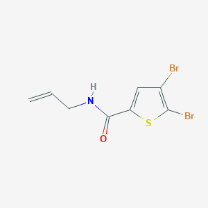 molecular formula C8H7Br2NOS B15538867 n-Allyl-4,5-dibromothiophene-2-carboxamide 