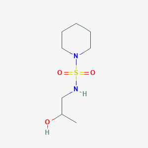 molecular formula C8H18N2O3S B15539095 N-(2-hydroxypropyl)piperidine-1-sulfonamide 