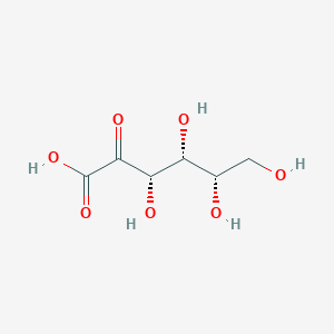 molecular formula C6H10O7 B155391 2-Keto-L-gulonic acid CAS No. 526-98-7