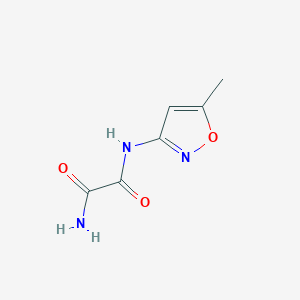 molecular formula C6H7N3O3 B15539216 N1-(5-methylisoxazol-3-yl)oxalamide 