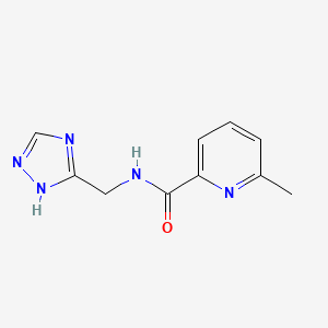 molecular formula C10H11N5O B15539395 n-((4h-1,2,4-Triazol-3-yl)methyl)-6-methylpicolinamide 