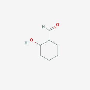 molecular formula C7H12O2 B15539474 2-Hydroxycyclohexanecarbaldehyde 