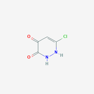 molecular formula C4H3ClN2O2 B15539705 6-Chloro-4-hydroxypyridazin-3(2H)-one 