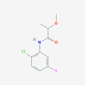 molecular formula C10H11ClINO2 B15539835 N-(2-chloro-5-iodophenyl)-2-methoxypropanamide 