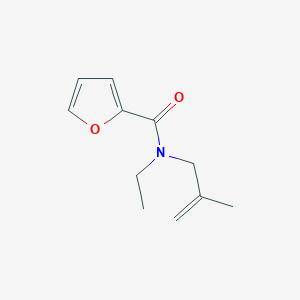 molecular formula C11H15NO2 B15540114 n-Ethyl-N-(2-methylallyl)furan-2-carboxamide 