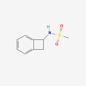 molecular formula C9H11NO2S B15540143 n-(Bicyclo[4.2.0]octa-1,3,5-trien-7-yl)methanesulfonamide 