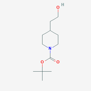 molecular formula C12H23NO3 B155403 Tert-butyl 4-(2-hydroxyethyl)piperidine-1-carboxylate CAS No. 89151-44-0