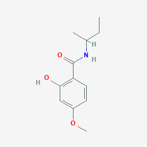 molecular formula C12H17NO3 B15540452 n-(Sec-butyl)-2-hydroxy-4-methoxybenzamide 