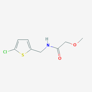 molecular formula C8H10ClNO2S B15540457 n-((5-Chlorothiophen-2-yl)methyl)-2-methoxyacetamide 