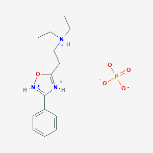 molecular formula C14H22N3O5P B155406 Oxolamine phosphate CAS No. 1949-19-5
