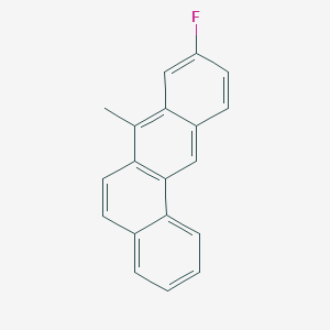 molecular formula C19H13F B155410 Benz(a)anthracene, 9-fluoro-7-methyl- CAS No. 1881-75-0