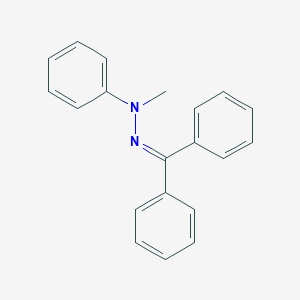 molecular formula C20H18N2 B155415 N-(benzhydrylideneamino)-N-methylaniline CAS No. 1665-83-4