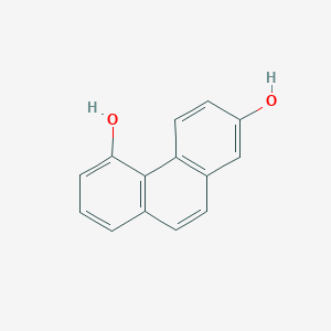 B155435 Phenanthrene-2,5-diol CAS No. 10127-57-8