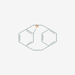 molecular formula C16H15Br B155445 4-Bromo[2.2]paracyclophane CAS No. 1908-61-8