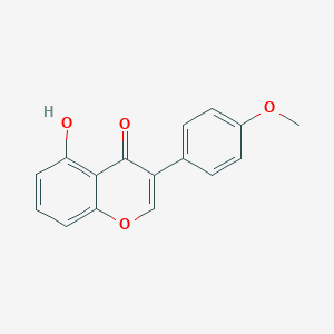 molecular formula C16H12O4 B155450 Pallidiflorin CAS No. 133086-79-0