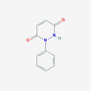 molecular formula C10H8N2O2 B155454 6-hydroxy-2-phenylpyridazin-3(2H)-one CAS No. 1698-54-0