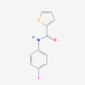 N-(4-iodophenyl)thiophene-2-carboxamide
