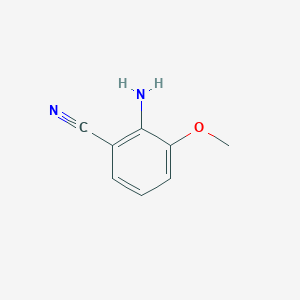 molecular formula C8H8N2O B155473 2-Amino-3-methoxybenzonitrile CAS No. 148932-68-7