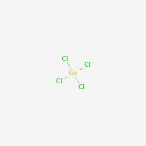 molecular formula GeCl4<br>Cl4Ge B155476 Germanium tetrachloride CAS No. 10038-98-9