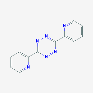 molecular formula C12H8N6 B155479 3,6-Di(pyridin-2-yl)-1,2,4,5-tetrazine CAS No. 1671-87-0