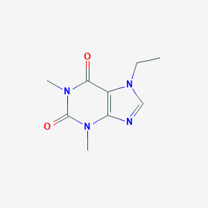 molecular formula C9H12N4O2 B015548 7-Ethyl Theophylline CAS No. 23043-88-1