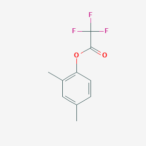 molecular formula C10H9F3O2 B155482 Acetic acid, trifluoro-, 2,4-xylyl ester CAS No. 1814-00-2