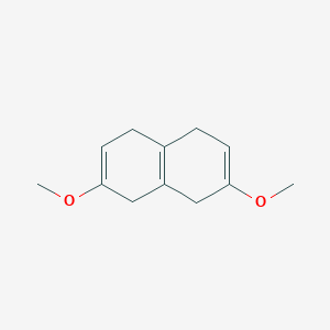 molecular formula C12H16O2 B155486 2,7-Dimethoxy-1,4,5,8-tetrahydronaphthalene CAS No. 1614-82-0