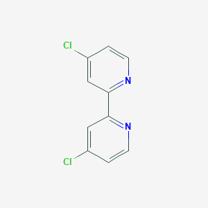 molecular formula C10H6Cl2N2 B155489 4,4'-Dichloro-2,2'-bipyridine CAS No. 1762-41-0